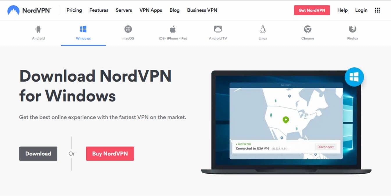 download nordvpn for windows 10 free