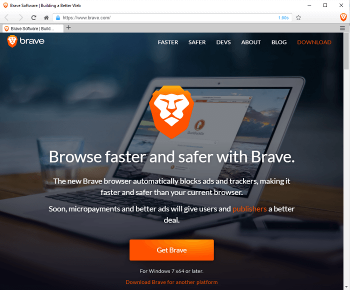 brave search browser