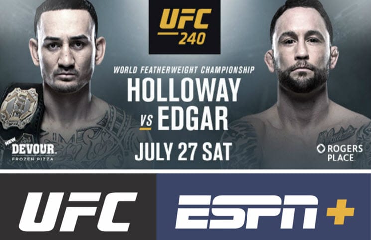 Watch UFC 240 (Edgar and Cyborg) Live Online - VPN Fan