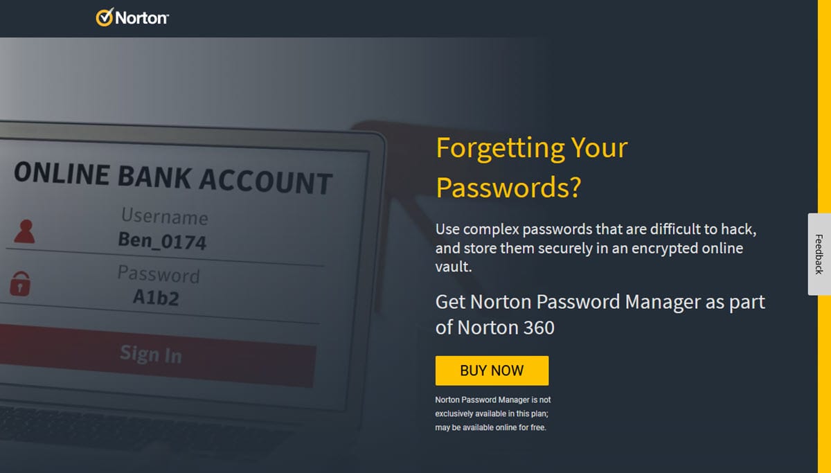 Norton Password Manager Review VPN Fan