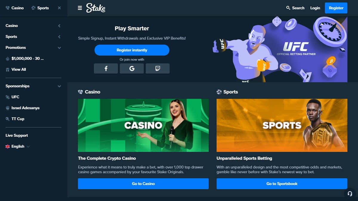 stake casino transfer fee
